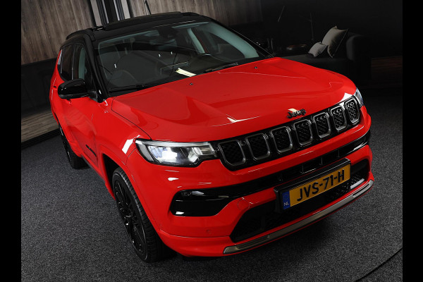 Jeep Compass 1.5T e-Hybrid Limited / AUT / Memory / Leder / Camera / Elek Stoelen / Stoelverkoeling / Open Pano / Led / Pdc / 19 I