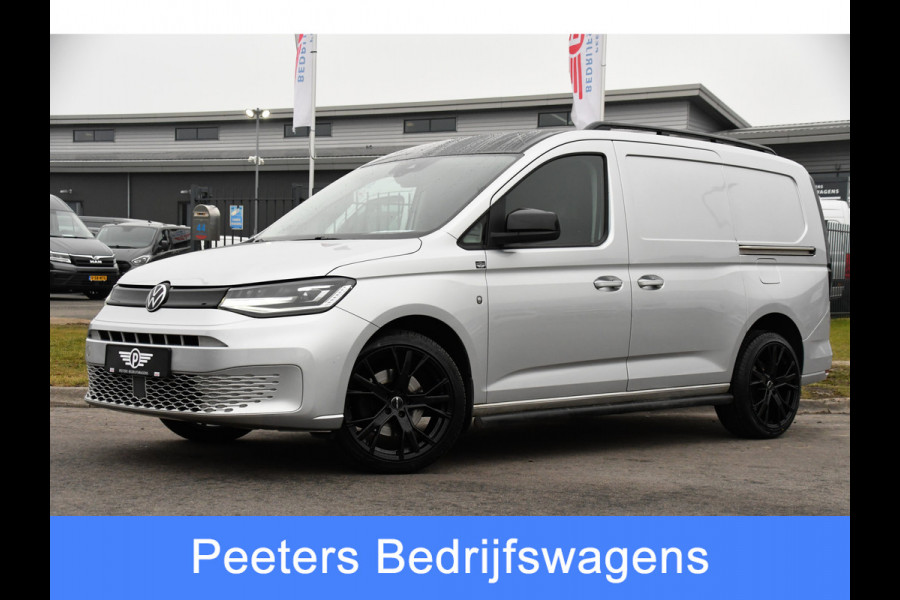 Volkswagen Caddy Cargo Maxi 2.0 TDI Exclusive Virtual, Adaptieve Cruise, LED, Carplay, Leder, 2 x Schuifdeur, Stoelverwarming, Standkachel, 122pk, Uniek!