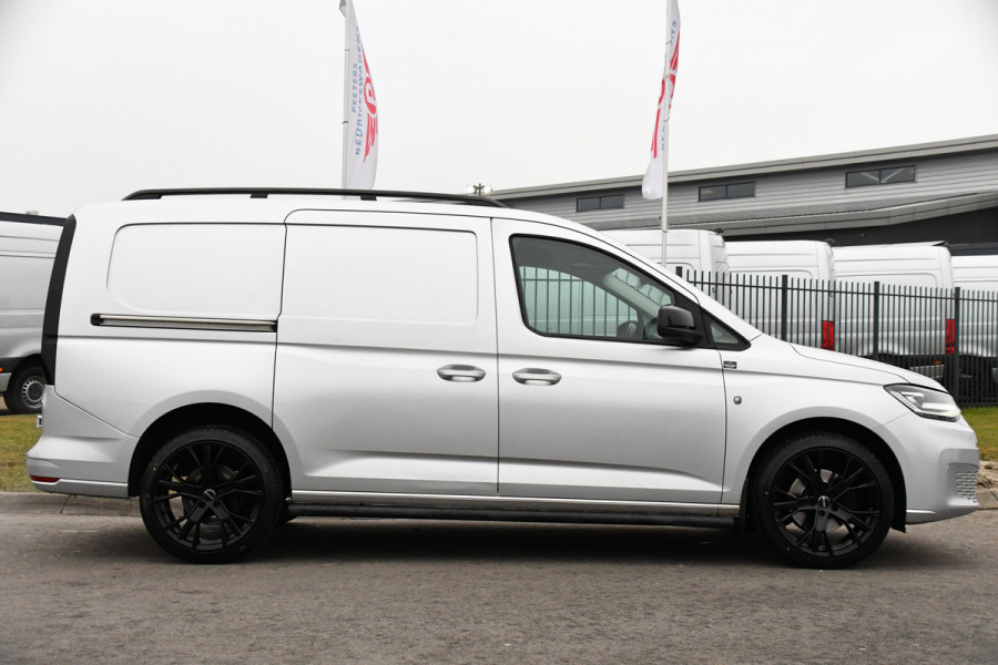 Volkswagen Caddy Cargo Maxi 2.0 TDI Exclusive Virtual, Adaptieve Cruise, LED, Carplay, Leder, 2 x Schuifdeur, Stoelverwarming, Standkachel, 122pk, Uniek!
