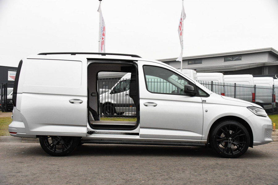 Volkswagen Caddy Cargo Maxi 2.0 TDI Exclusive Virtual, Adaptieve Cruise, LED, Carplay, Leder, 2 x Schuifdeur, Stoelverwarming, Standkachel, 122pk, Uniek!