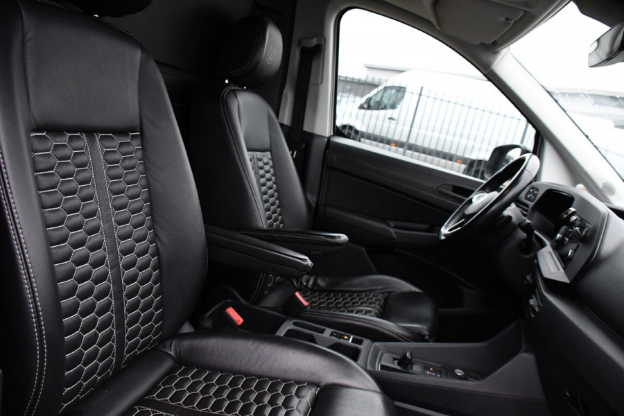 Volkswagen Caddy Cargo Maxi 2.0 TDI Exclusive Virtual, Adaptieve Cruise, LED, Carplay, Leder, 2 x Schuifdeur, Stoelverwarming, Standkachel, 122pk, Uniek!