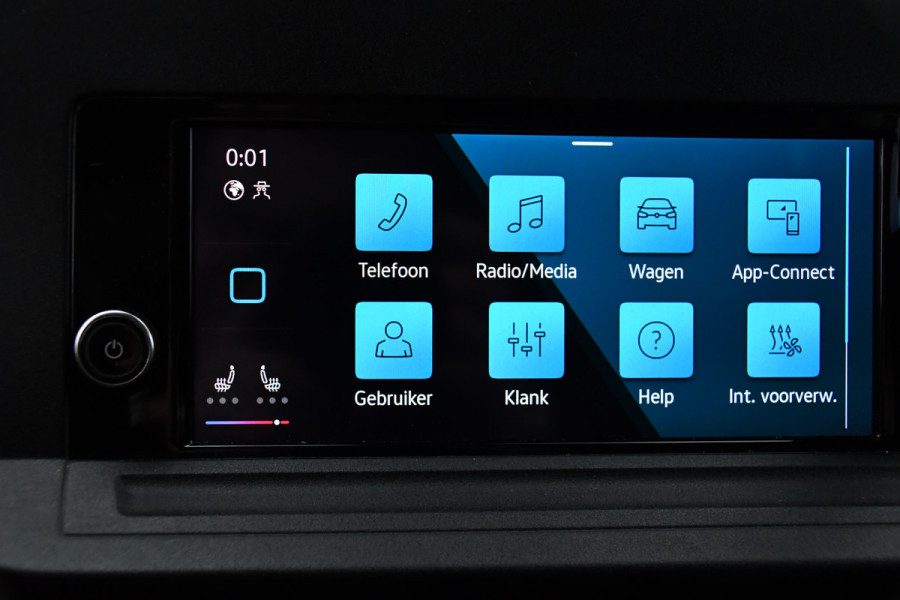 Volkswagen Caddy Cargo Maxi 2.0 TDI Exclusive Virtual, Adaptieve Cruise, LED, Carplay, Leder, 2 x Schuifdeur, Stoelverwarming, Standkachel, 122pk, Uniek!