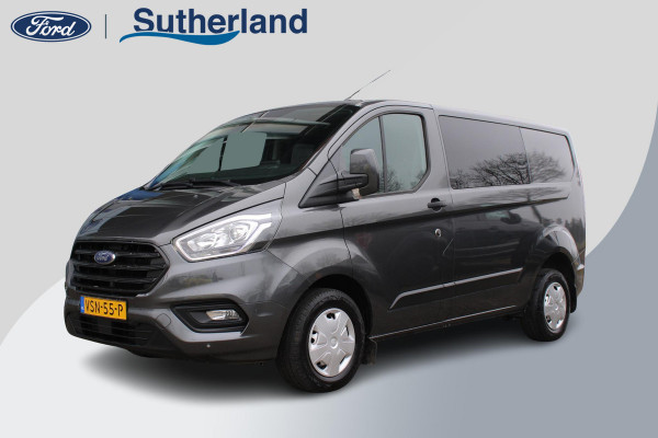 Ford Transit Custom 2.0 TDCI L1H1 Trend Dubbele Cabine | Trekhaak | Stoel + Stuurverwarming | Camera | Cruise Control | Carplay |
