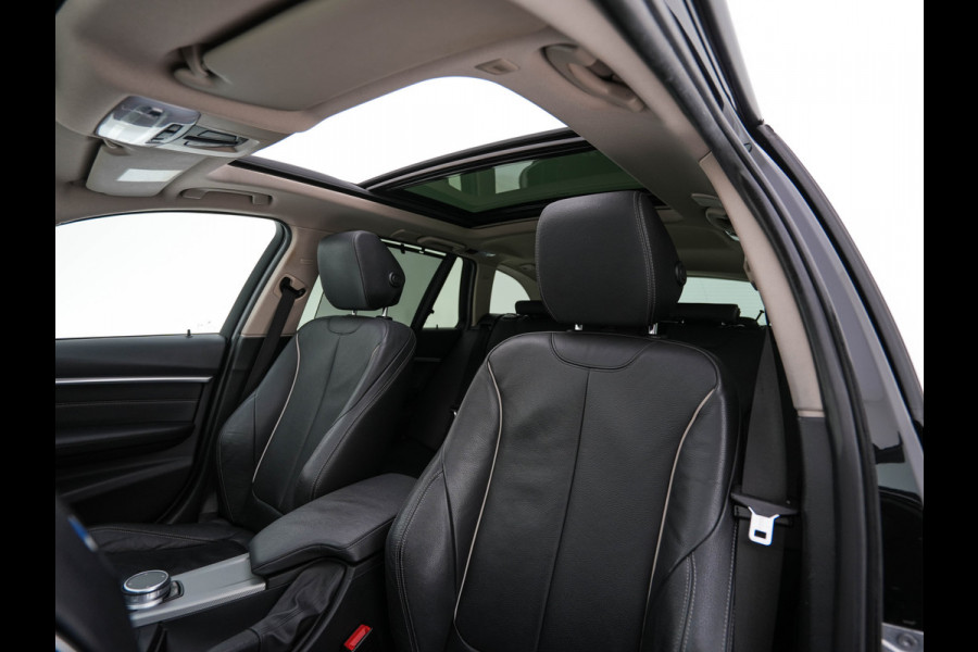 BMW 3 Serie Touring 320d EDE Executive Aut. *PANO | LEATHER | FULL-LED | DIGI-COCKPIT | HEATED-SPORTSEATS | NAVI-FULLMAP | PRIVACY-GLASS | ECC | KEYLESS | LANE-ASSIST | PDC | CRUISE | TOWBAR | 18''ALU*