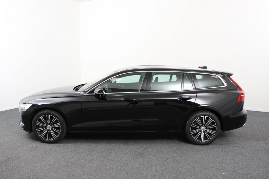 Volvo V60 2.0 T5 250pk Automaat Inscription Navigatie Apple Carpla/Android Auto Climate control Leder Parkeer sensoren Virtual Cockpit |Lichtmetalen velgen 18"