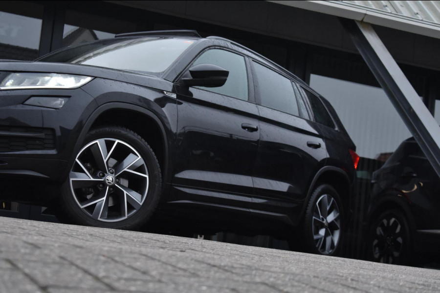 Škoda Kodiaq 1.5 TSI Sportline | TREKHAAK | ADAPT. CRUISE | NAP | CANTON | PANORAMADAK | DEALER ONDERHOUDEN