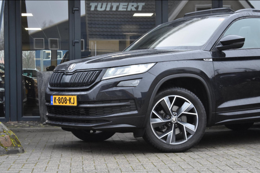Škoda Kodiaq 1.5 TSI Sportline | TREKHAAK | ADAPT. CRUISE | NAP | CANTON | PANORAMADAK | DEALER ONDERHOUDEN