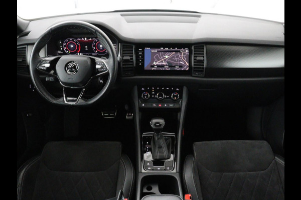 Škoda Kodiaq 1.5 TSI Sportline 7 Persoons | Panoramadak | Stoelverwarming | Trekhaak | Adaptive cruise | Carplay | Memory | 20 inch | Virtual Cockpit | Alcantara | Keyless | Navigatie