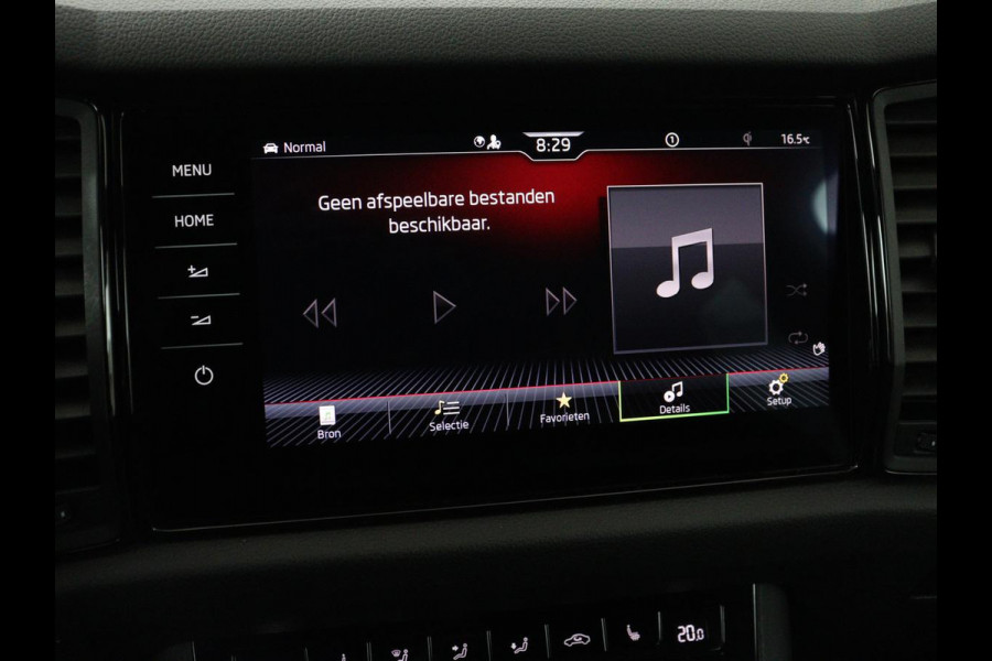 Škoda Kodiaq 1.5 TSI Sportline 7 Persoons | Panoramadak | Stoelverwarming | Trekhaak | Adaptive cruise | Carplay | Memory | 20 inch | Virtual Cockpit | Alcantara | Keyless | Navigatie