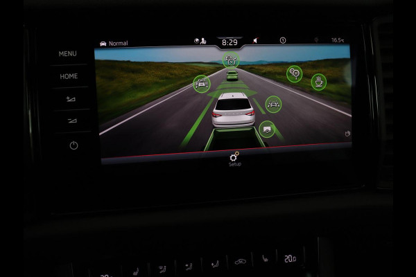 Škoda Kodiaq 1.5 TSI Sportline 7 Persoons | Panoramadak | Stoelverwarming | Trekhaak | Adaptive cruise | Carplay | Memory | 20 inch | Virtual Cockpit | Alcantara | Keyless | Navigatie