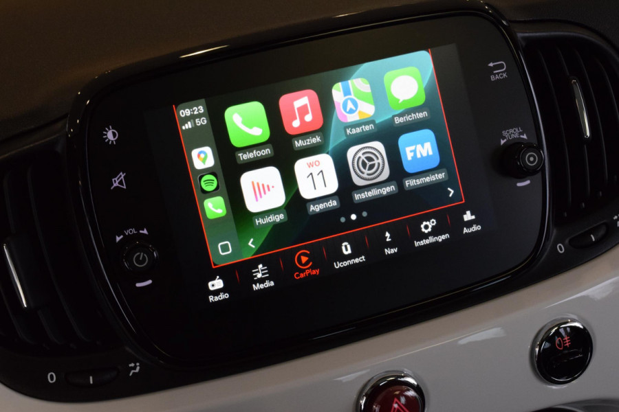 Fiat 500 80pk Lounge|Automaat|Carplay|Dealero.h.