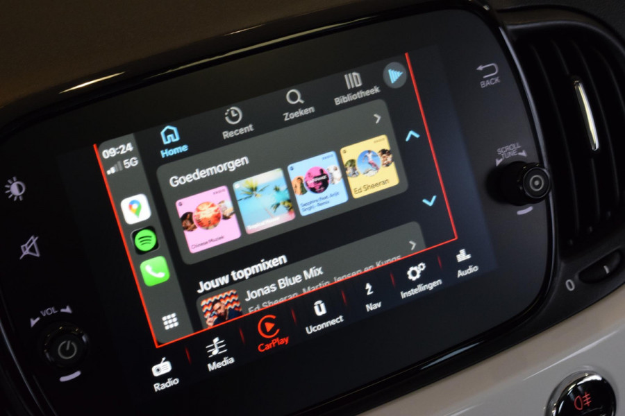 Fiat 500 80pk Lounge|Automaat|Carplay|Dealero.h.