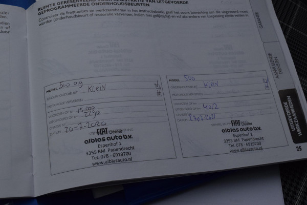 Fiat 500 80pk Lounge|Automaat|Carplay|Dealero.h.