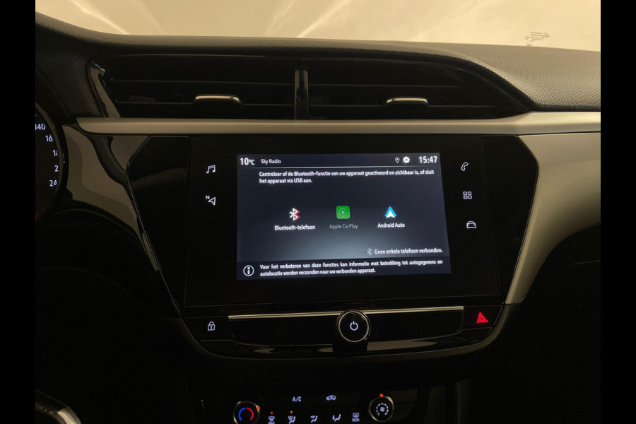 Opel Corsa 1.2 Edition AIRCO NAVI VIA APP CRUISE APPLE CARPLAY BLUETOOTH ELEK RAMEN CENT VERG LM VELGEN NIEUWSTAAT