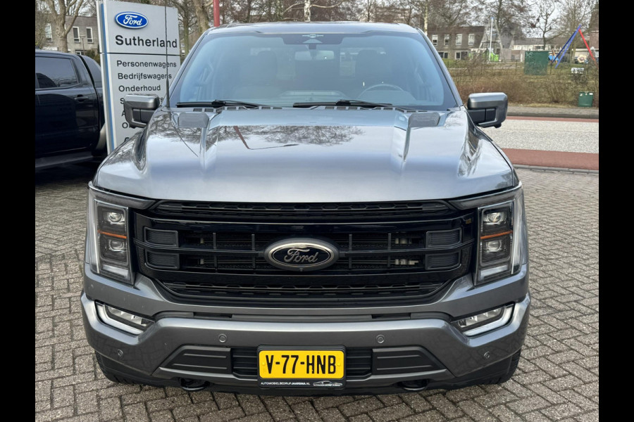 Ford USA F-150 5.0 V8 SuperCrew Lariat | SCI | 401pk | Automaat | 5 persoons  | Grijs kenteken | Lederen Bekleding | Trekhaak | LPG | 4x4 | 3.500kg Trekgewicht