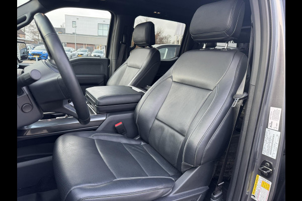 Ford USA F-150 5.0 V8 SuperCrew Lariat | SCI | 401pk | Automaat | 5 persoons  | Grijs kenteken | Lederen Bekleding | Trekhaak | LPG | 4x4 | 3.500kg Trekgewicht