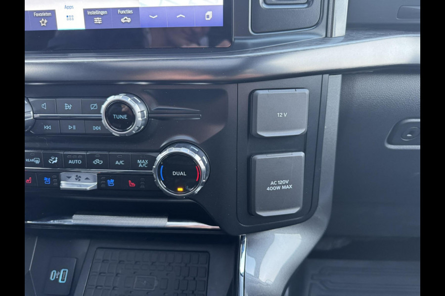 Ford USA F-150 5.0 V8 SuperCrew Lariat | SCI | 401pk | Automaat | 5 persoons  | Grijs kenteken | Lederen Bekleding | Trekhaak | LPG | 4x4 | 3.500kg Trekgewicht