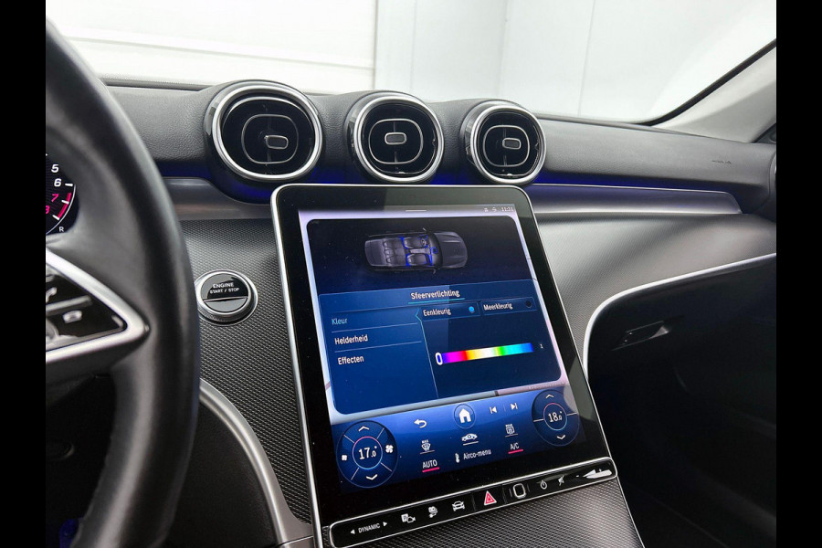 Mercedes-Benz C-Klasse Estate 300 e Luxury Line BLACK AD-CRUISE | SFEER | TREKHAAK