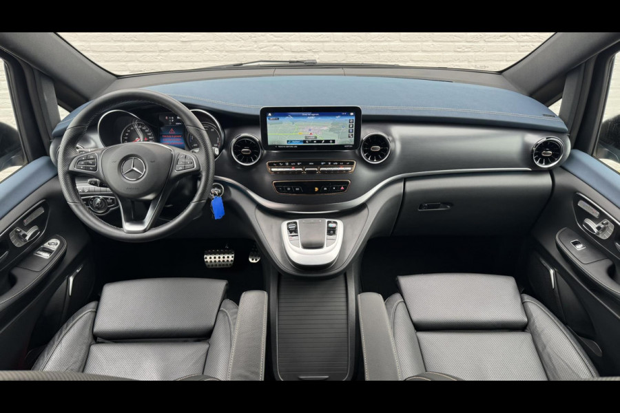 Mercedes-Benz Eqv 300 L2 Avantgarde Burmester 7 persoons Stoelkoeling Elektrische schuifdeuren Middenconsole