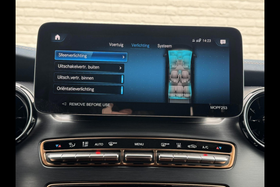 Mercedes-Benz Eqv 300 L2 Avantgarde Burmester 7 persoons Stoelkoeling Elektrische schuifdeuren Middenconsole