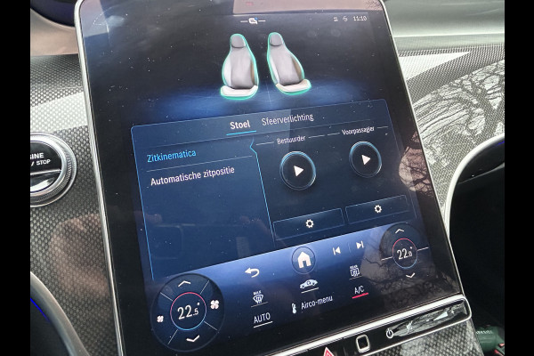 Mercedes-Benz GLC 300e AMG 4Matic // Panorama dak // Burmester // Memory // 360 Camera // 20 inch // Treeplanken // Sfeerverlichting // Keyless