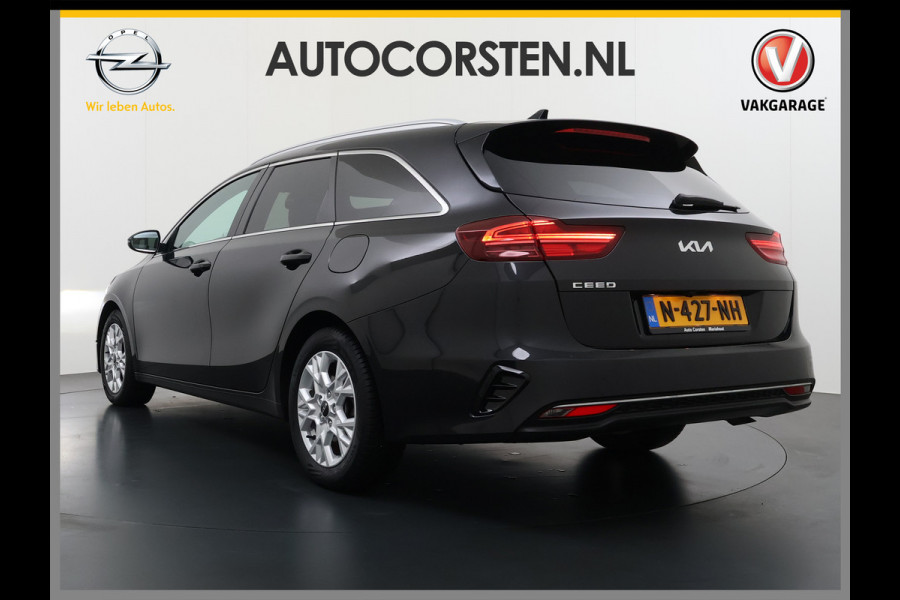 Kia Ceed Sportswagon 1.0T-GDi MHEV Automaat Facelift Navi Ecc Camera Apple Carplay Android Auto Pdc Stoel+Stuurverwarming DynamicPlusLine Elek.Achterklep Lane Assist Dodehoek Assist Regen-Lichtsensor Privacy Glas Isofix 1e Eigenaar Origineel Nederlandse Auto Dealeronderhouden