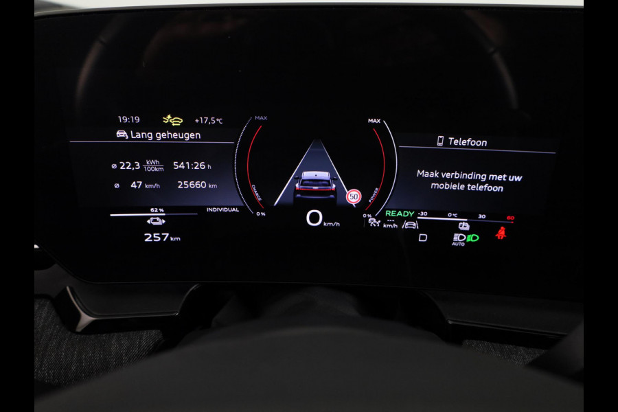 Audi Q6 e-tron S edition performance 100 kWh 306pk | Pack Tech Pro | Luchtvering | Stuurverwarming | MMI Bijrijdersscherm