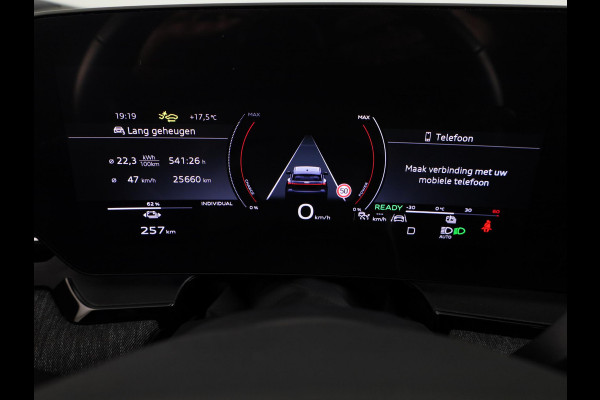 Audi Q6 e-tron S edition performance 100 kWh 306pk | Pack Tech Pro | Luchtvering | Stuurverwarming | MMI Bijrijdersscherm