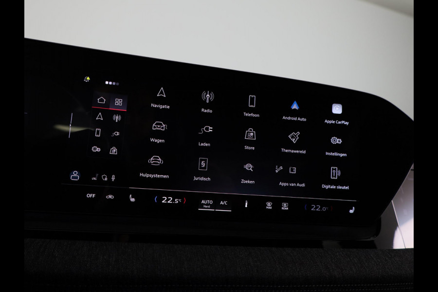 Audi Q6 e-tron S edition performance 100 kWh 306pk | Pack Tech Pro | Luchtvering | Stuurverwarming | MMI Bijrijdersscherm