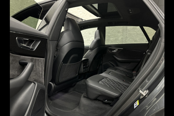 Audi SQ8 Q8 RSQ8 4.0 V8 | RS-Stoelen | Panorama | Massage | Ventilatie | 23'' | B&O Sound | Trekhaak | Bovag Garantie | Carbon | Luchtvering | Black-Optic | Nw.Pr, 220733,=  | Memory | Leder | Matrix-LED | Carplay | 57800,= ex bpm en btw export | BTW Auto 81300,= ex btw.