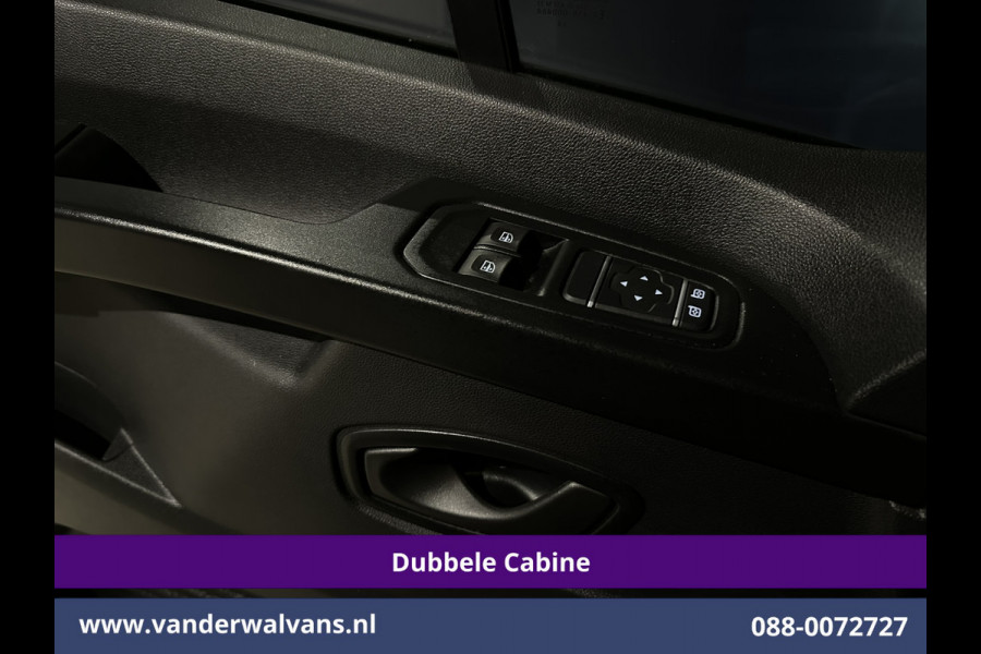 Renault Trafic 2.0 Blue dCi 131pk L2H1 Dubbele Cabine Euro6 Fabrieksgarantie Airco | 6-Zits | Apple Carplay | LED 2500kg Trekhaak, Android Auto, Cruisecontrol, Parkeersensoren, Bijrijdersbank
