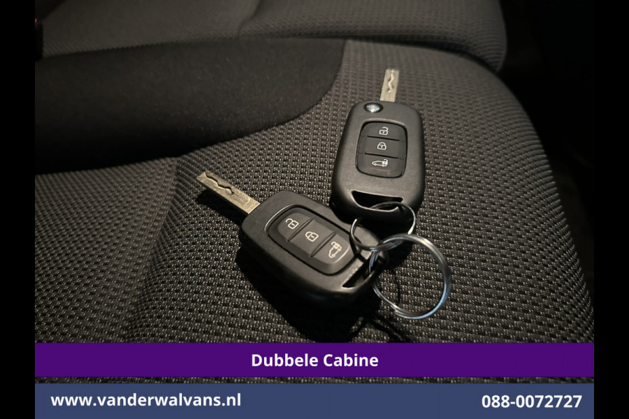Renault Trafic 2.0 Blue dCi 131pk L2H1 Dubbele Cabine Euro6 Fabrieksgarantie Airco | 6-Zits | Apple Carplay | LED 2500kg Trekhaak, Android Auto, Cruisecontrol, Parkeersensoren, Bijrijdersbank