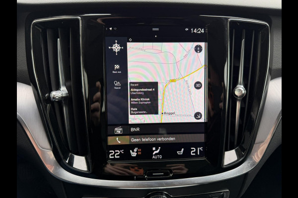 Volvo V60 2.0 T5 Aut. Stoelverwarming V+A Carplay Trekhaak Leder Cruise Camera Pdc Navi Led Elek. A-klep