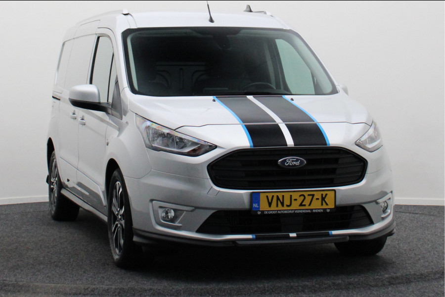 Ford Transit Connect 1.5 EcoBlue L2 Automaat Limited Sport 2x Schuifdeur, Leer/Stof, Cruise, Camera, Apple Carplay, DAB, 17''