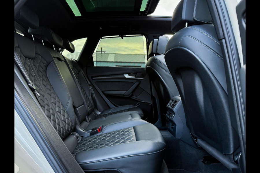 Audi Q5 55TFSI e 367PK Quattro Competition S Edition S-Line 1é Eig! Audi Exclusive|Pano|Luchtvering|S-Kuipstoelen|HD Matrix|Carbon