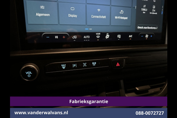 Ford Transit Custom 2.0 TDCI 136pk L2H1 Fabrieksgarantie Euro6 Airco | Camera | Apple Carplay | Cruisecontrol | LED Android Auto, Parkeersensoren, Verwarmde voorruit, Bijrijdersbank