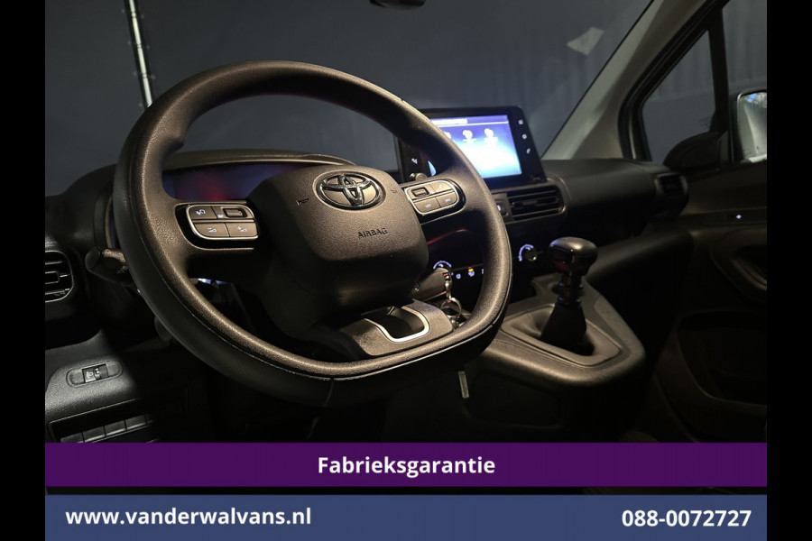 Toyota PROACE CITY 1.5 D-4D 102pk L1H1 Fabrieksgarantie Euro6 Airco | Navigatie | Apple Carplay | Cruisecontrol Android Auto, Zijdeur, Parkeersensoren