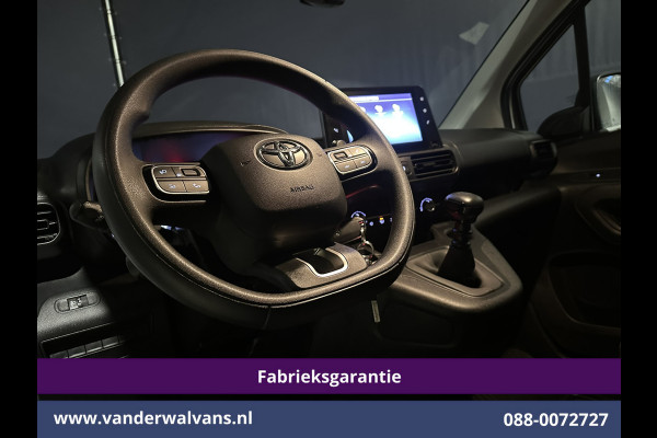 Toyota PROACE CITY 1.5 D-4D 102pk L1H1 Fabrieksgarantie Euro6 Airco | Navigatie | Apple Carplay | Cruisecontrol Android Auto, Zijdeur, Parkeersensoren