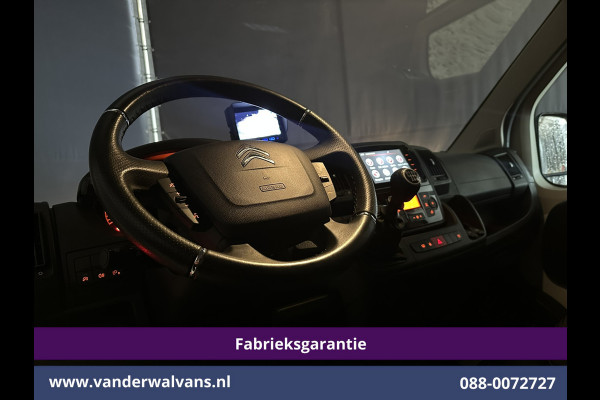 Citroën Jumper 2.2 BlueHDi 141pk Bakwagen Laadklep Fabrieksgarantie Euro6 Airco | Camera | Navigatie | Cruisecontrol | Apple Carplay Android Auto, 1010kg laadvermogen, Bijrijdersbank