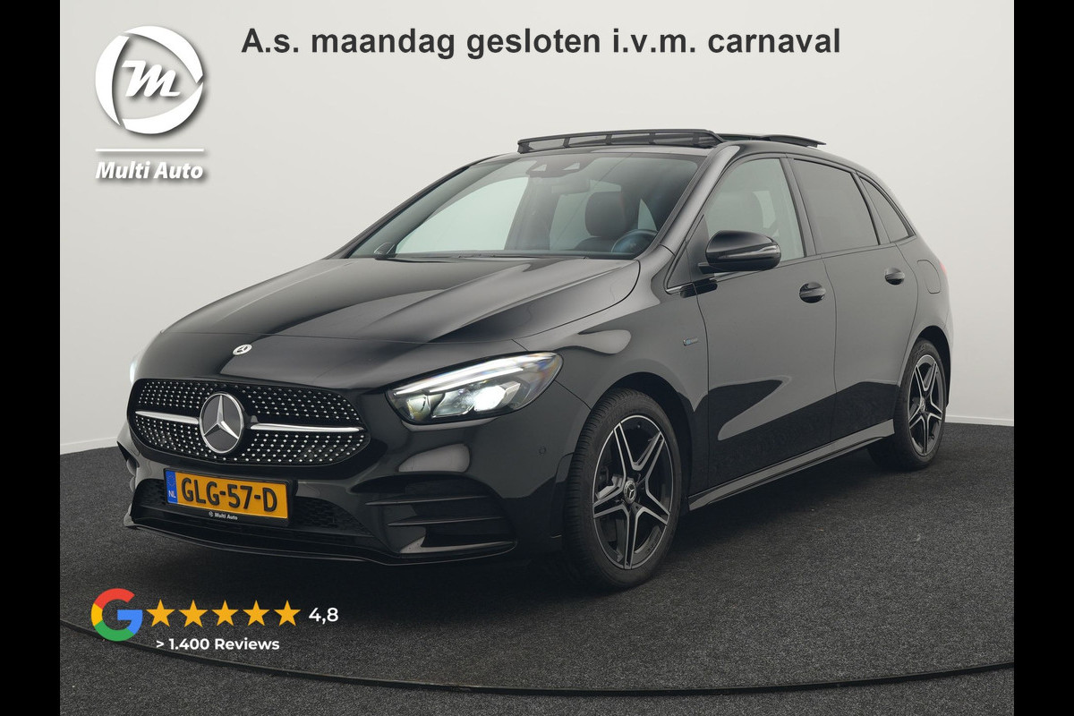 Mercedes-Benz B-Klasse 250 e AMG Limited 218pk PHEV | Panodak | Camera | Night Pakket | Alcantara Sportstoelen Verwarmd | Apple Carplay | Widescreen Cockpit | Navigatie | Lane Assist | Virtual | DAB |