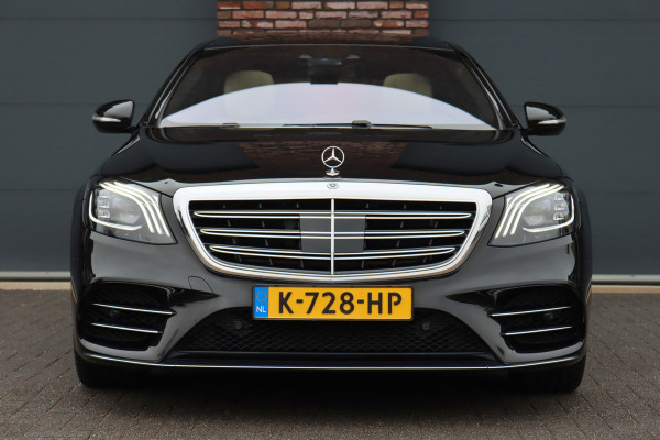 Mercedes-Benz S-Klasse 560 AMG Line Premium | V8 | Active Body Control | Distronic+ | HUD | Panoramadak | Burmester | Nachtzicht | Intelligent Light System | Soft-Close | Keyless Go | Camera | Nappa Leder |