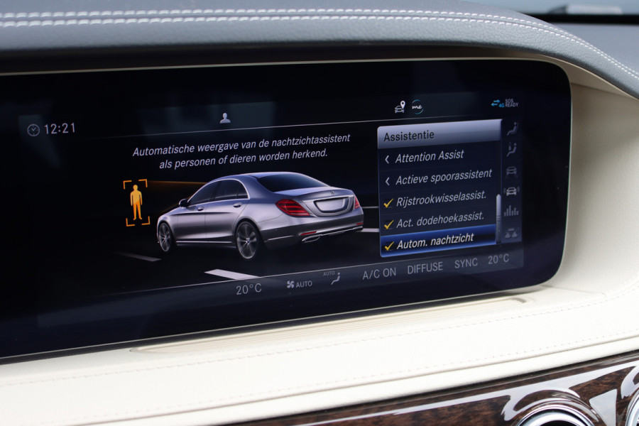 Mercedes-Benz S-Klasse 560 AMG Line Premium | V8 | Active Body Control | Distronic+ | HUD | Panoramadak | Burmester | Nachtzicht | Intelligent Light System | Soft-Close | Keyless Go | Camera | Nappa Leder |