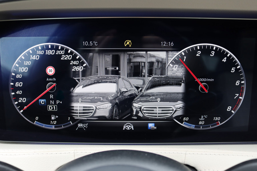 Mercedes-Benz S-Klasse 560 AMG Line Premium | V8 | Active Body Control | Distronic+ | HUD | Panoramadak | Burmester | Nachtzicht | Intelligent Light System | Soft-Close | Keyless Go | Camera | Nappa Leder |