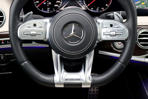 Mercedes-Benz S-Klasse 560 AMG Line Premium | V8 | Active Body Control | Distronic+ | HUD | Panoramadak | Burmester | Nachtzicht | Intelligent Light System | Soft-Close | Keyless Go | Camera | Nappa Leder |