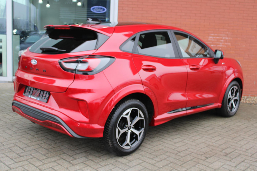 Ford Puma 1.0 EcoBoost Hybrid ST-Line X 155pk | Panorama Dak | Driver Assistance Pack | Winterpack | Trekhaak afneembaar | All Weather banden | Reservewiel