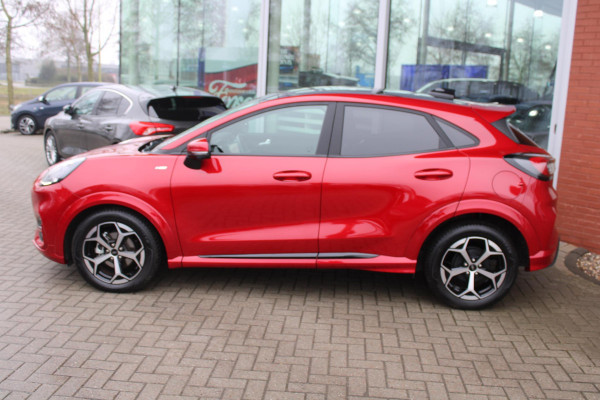 Ford Puma 1.0 EcoBoost Hybrid ST-Line X 155pk | Panorama Dak | Driver Assistance Pack | Winterpack | Trekhaak afneembaar | All Weather banden | Reservewiel