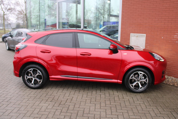 Ford Puma 1.0 EcoBoost Hybrid ST-Line X 155pk | Panorama Dak | Driver Assistance Pack | Winterpack | Trekhaak afneembaar | All Weather banden | Reservewiel