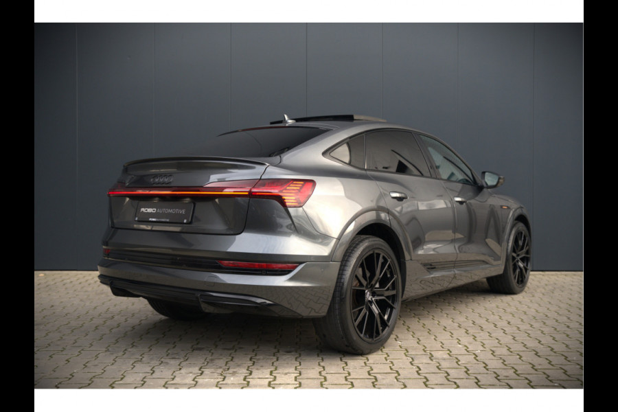 Audi e-tron Sportback 50 quattro S edition 71 kWh S-Line | Panoramadak | Stoelverwarming | Adaptive Cruise Control | Ambiance Verlichting | Memory Seat | Parkeersensoren | Keyless | Apple Carplay