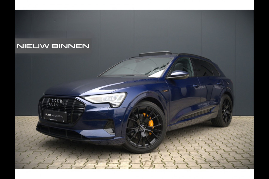 Audi e-tron e-tron 50 quattro Launch edition Black 71 kWh S-Line | Panoramadak | Stoelverwarming | Adaptive Cruise Control | Memory Seat | Parkeersensoren | Keyless | Apple Carplay