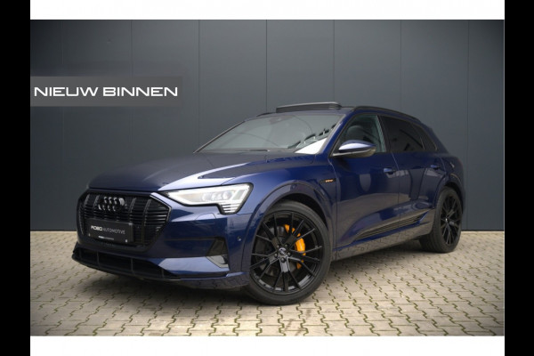 Audi e-tron e-tron 50 quattro Launch edition Black 71 kWh S-Line | Panoramadak | Stoelverwarming | Adaptive Cruise Control | Memory Seat | Parkeersensoren | Keyless | Apple Carplay